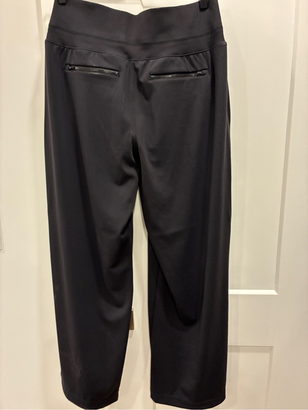 Athleta Venice Black Wide-Leg Pull-On Pants Large - Picture 5 of 5